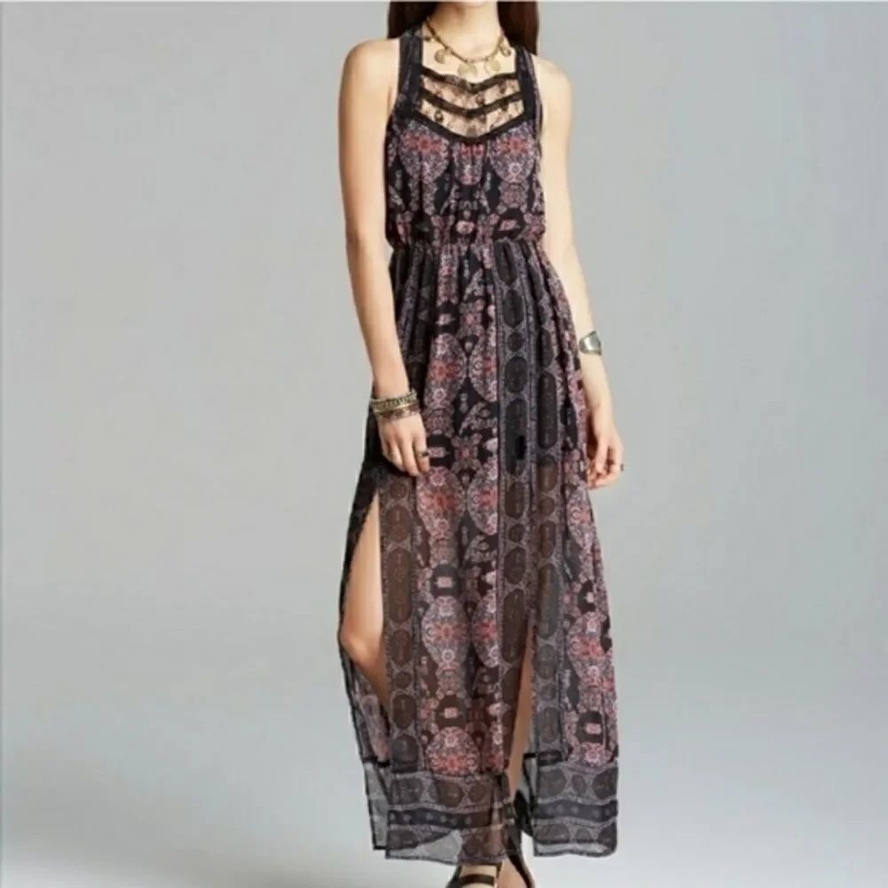 Free People Moroccan Printed Maxi Dress